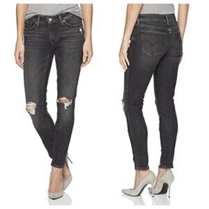 Levi's Women's 711 Skinny Jean Bandit Black Size 29